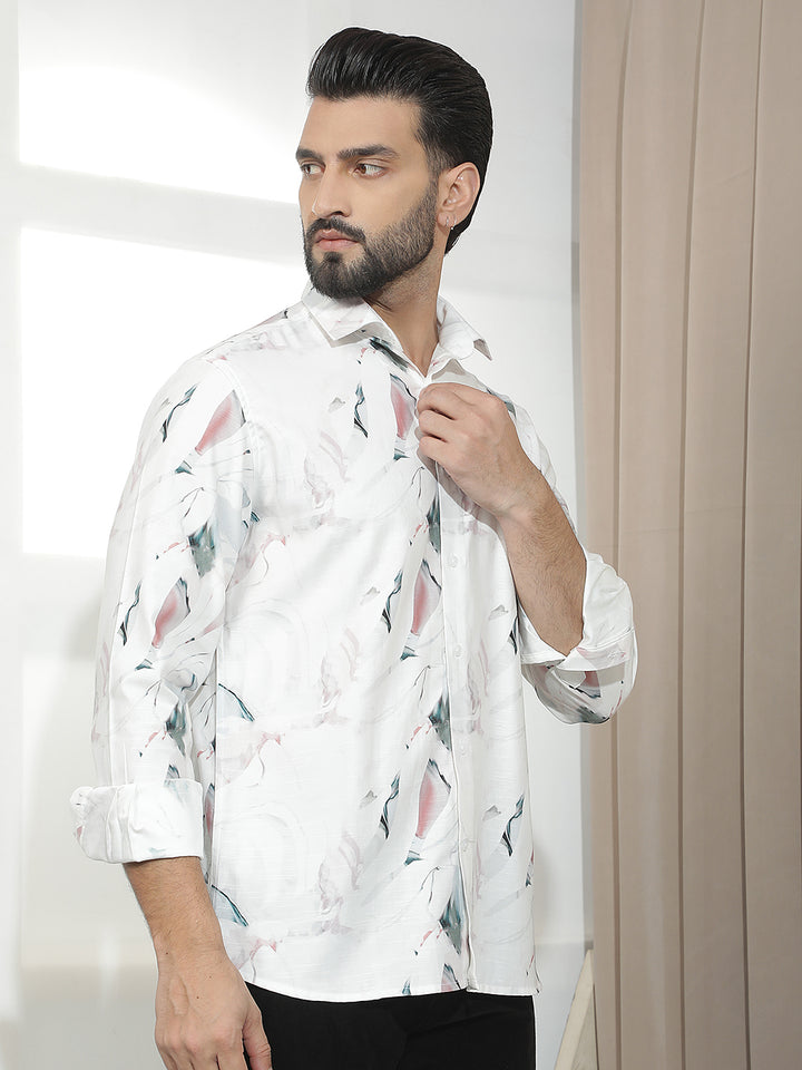 Urban Multi-Color Printed Shirt