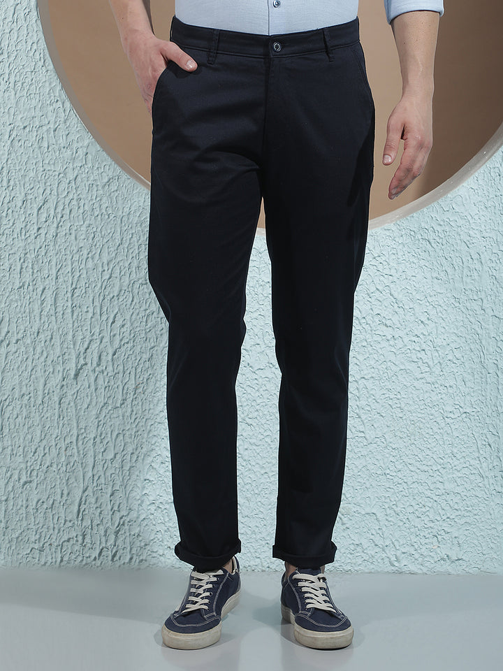 Sleek Royal Navy Navy Blue Trousers