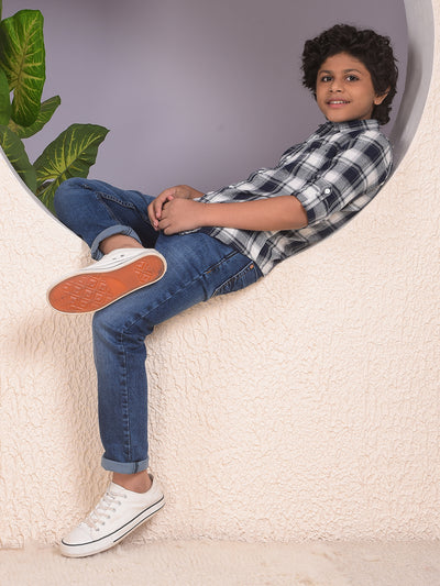 Swanky Blue Dark Wash Jeans