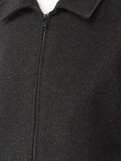 Relaxed Fit Black Shacket