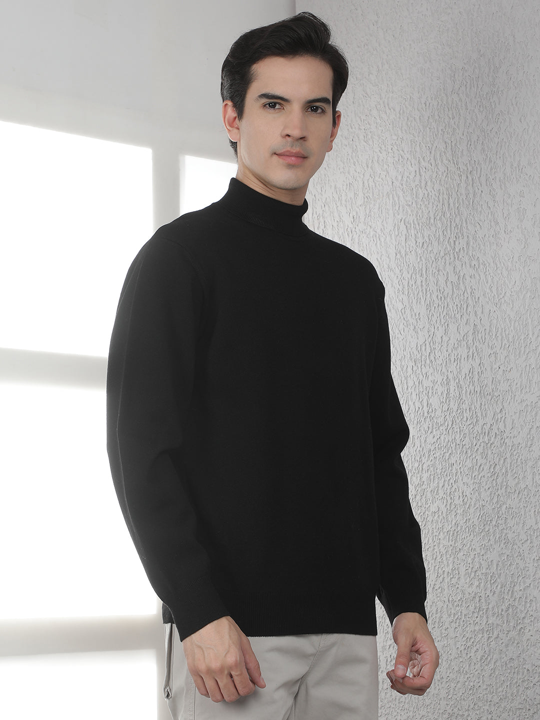 Black Turtle Neck Sweater