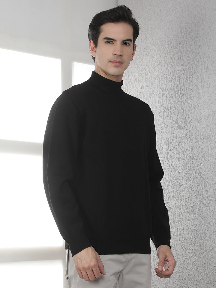 Black Turtle Neck Sweater