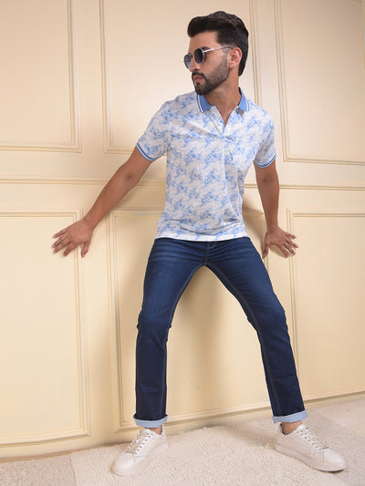 Blue Straight Jeans