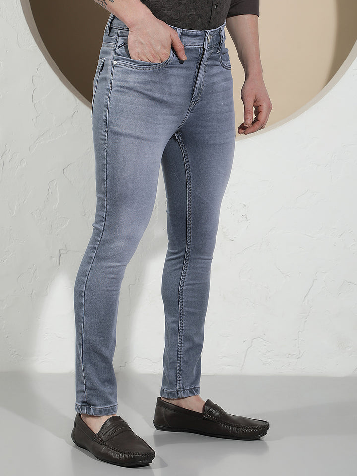 Chic Ash Grey Skinny Jeans