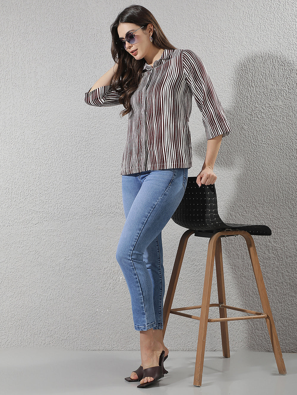 Modern Cobalt Blue Straight Jeans