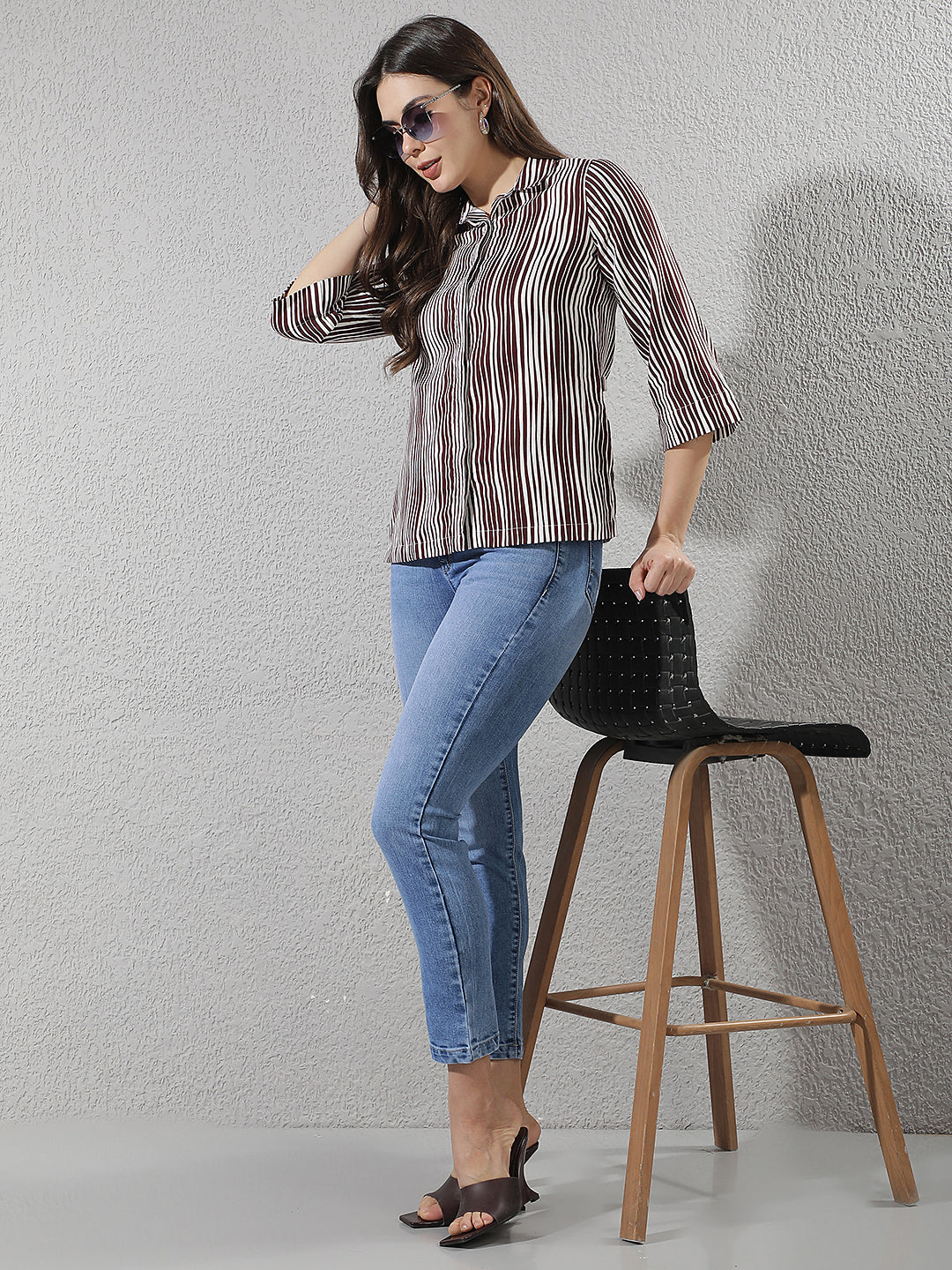 Modern Cobalt Blue Straight Jeans