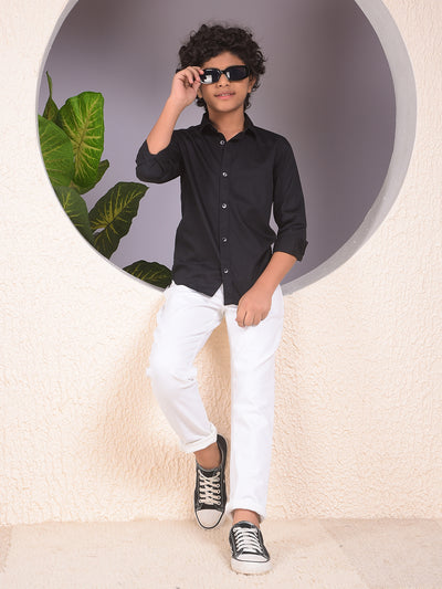 Black 100% Cotton Shirt