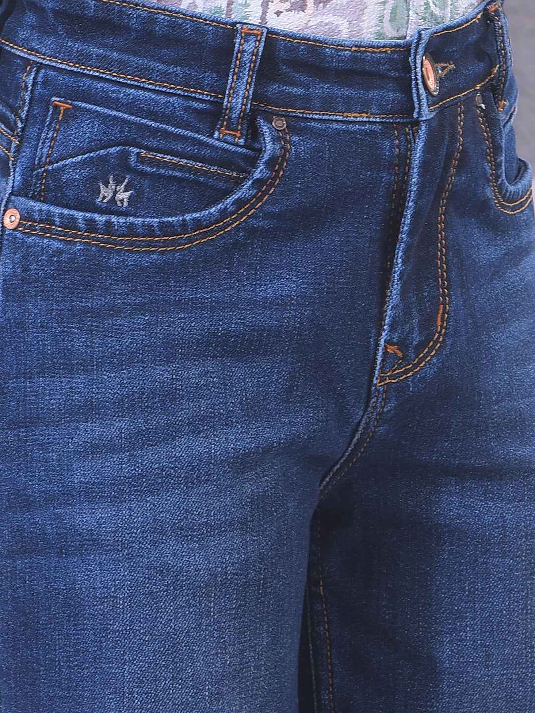 Indigo Blue Baggy Street Jeans