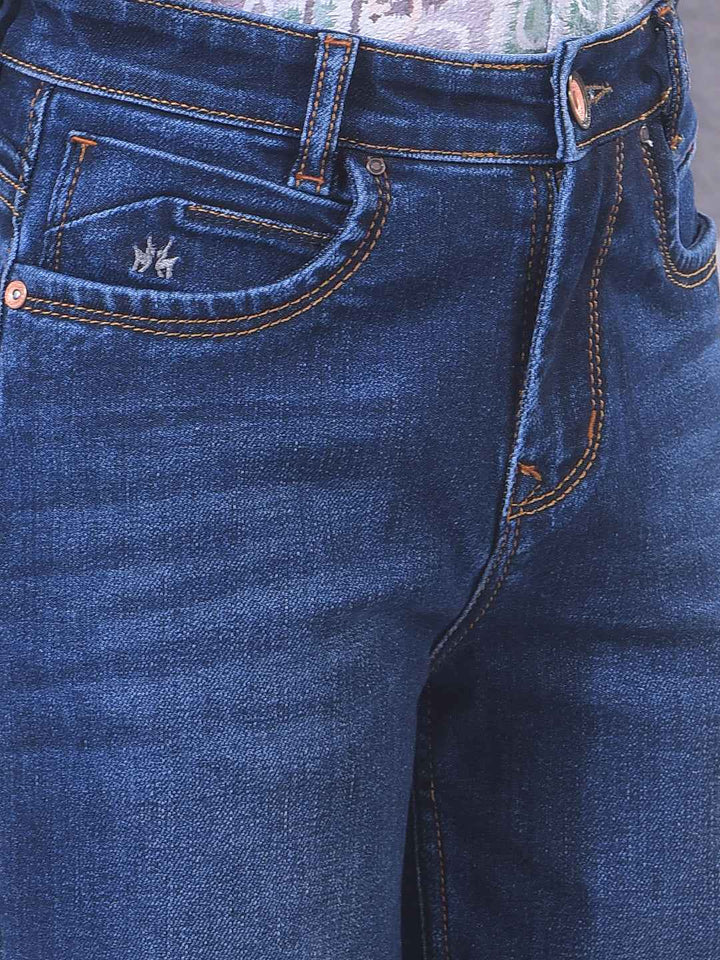 Indigo Blue Baggy Street Jeans