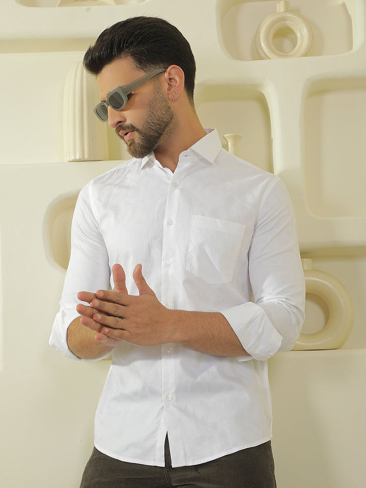 Minimalist Snow White Shirt
