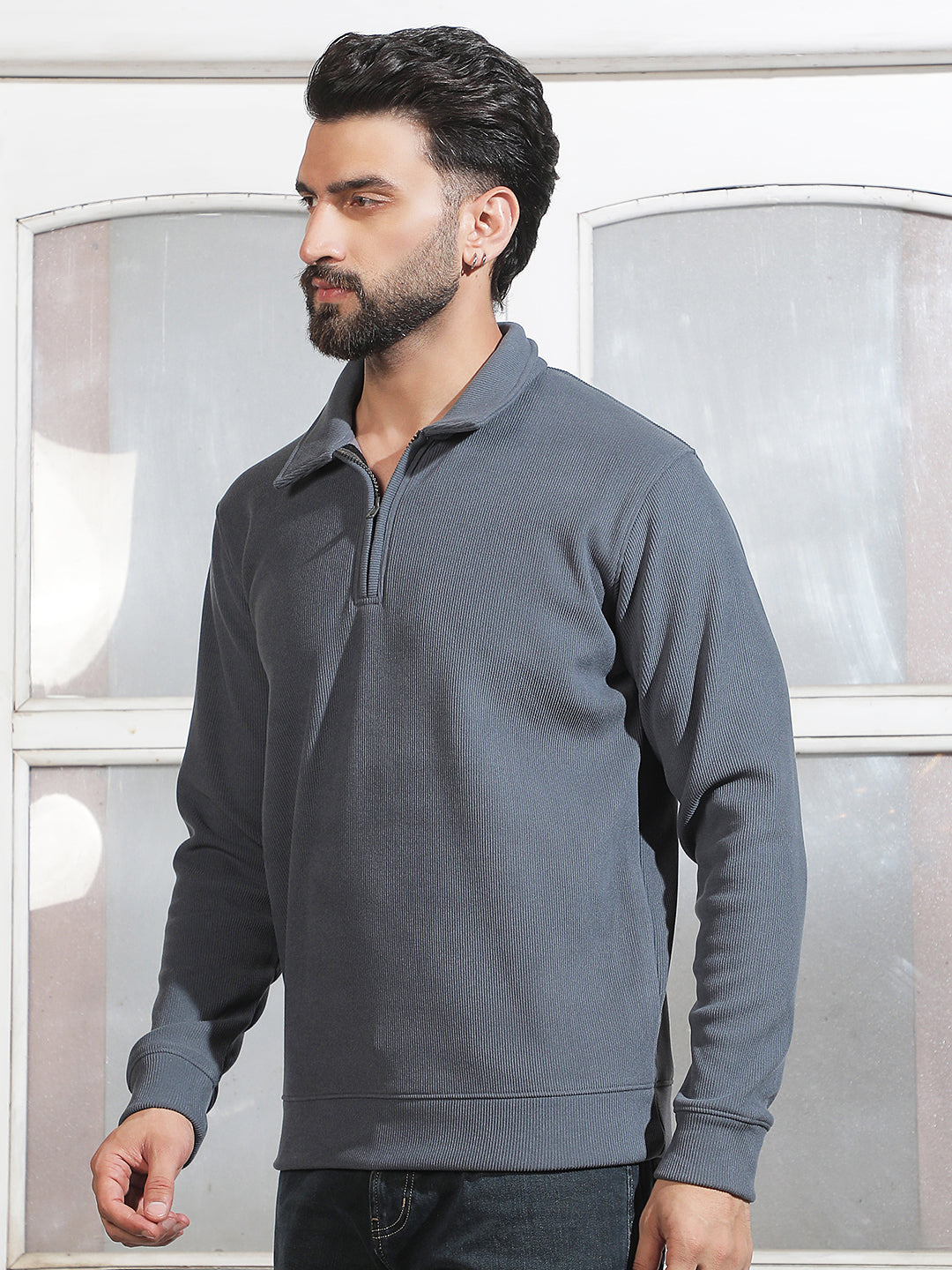 Modern Iron Grey Sweatshirt