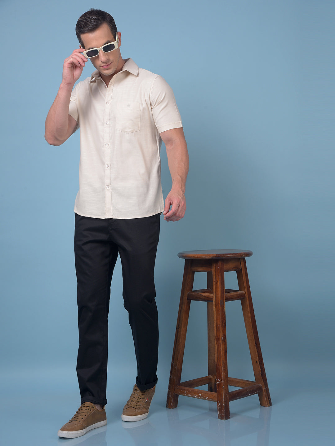 Chic Beige Shirts