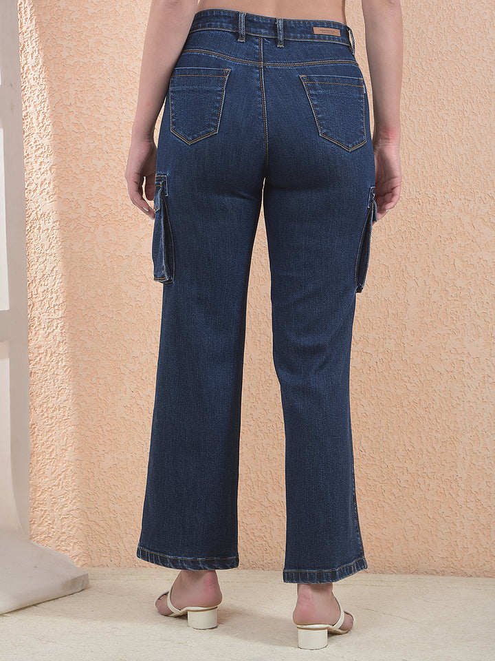 Indigo Blue Cargo Jeans