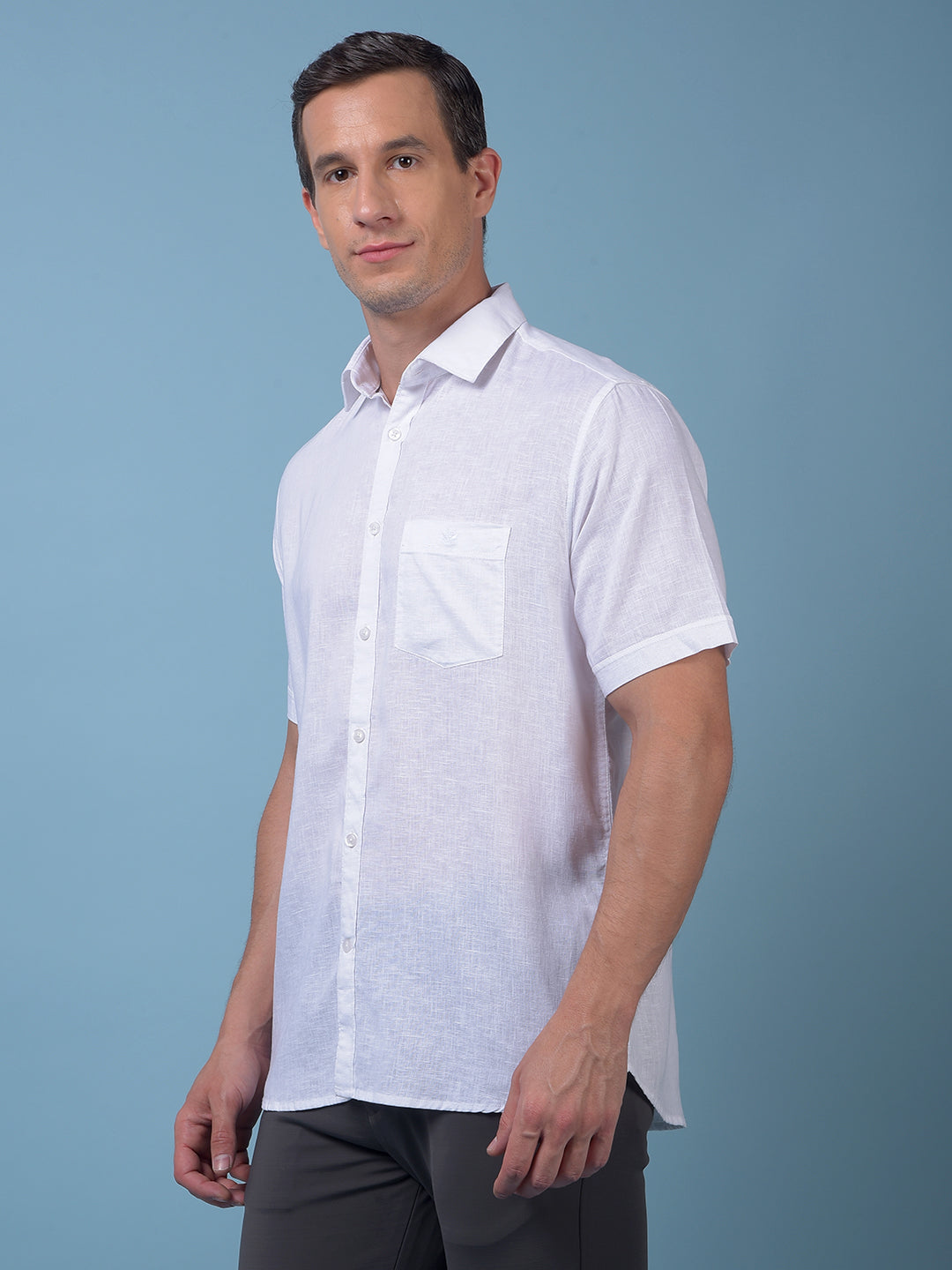 White Linen Shirt