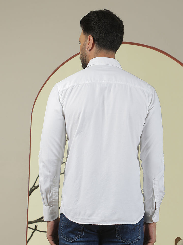 White 100% Cotton Shirt