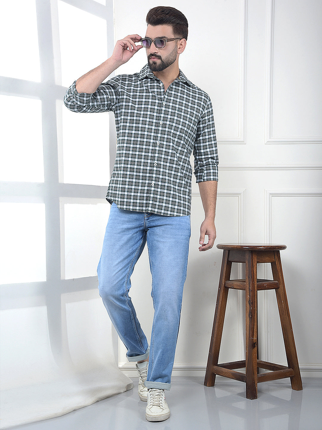 Light Blue Stretch Jeans