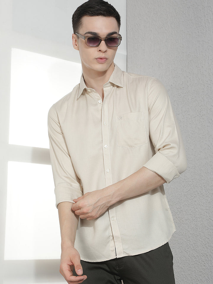 Classic Light Beige Shirt