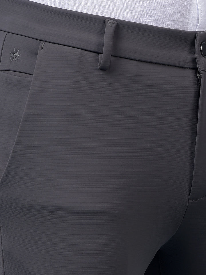 Neon Grey Textured Trousers