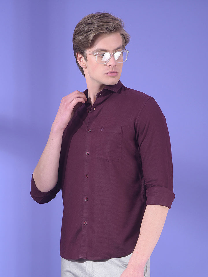 Burberry Wine Shirt