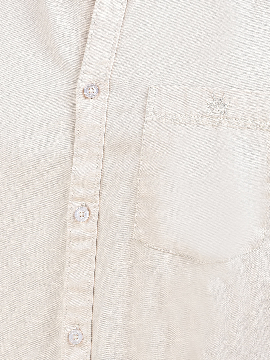 Sleek Lines Beige Shirt