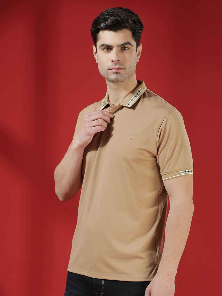 Khaki Classic Polo T-Shirt