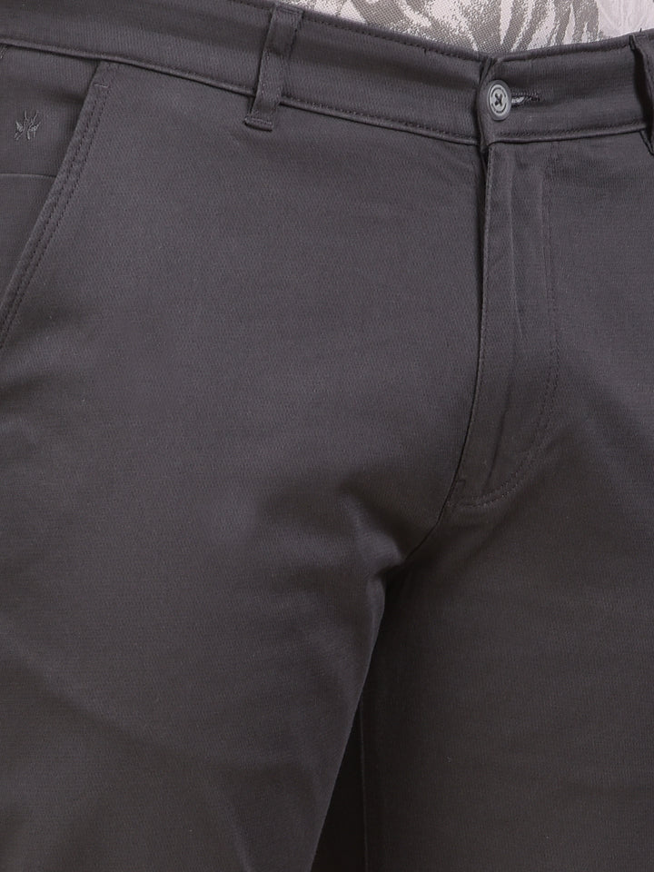 Pine Grey Dobby Finish Trousers