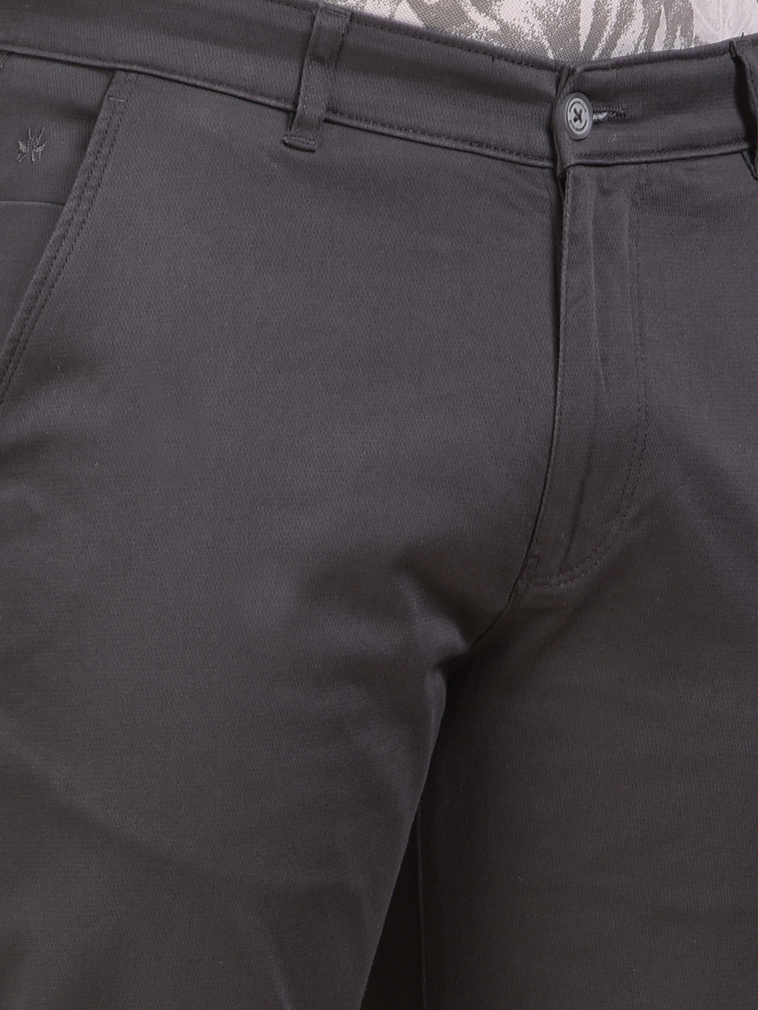 Pine Grey Dobby Finish Trousers