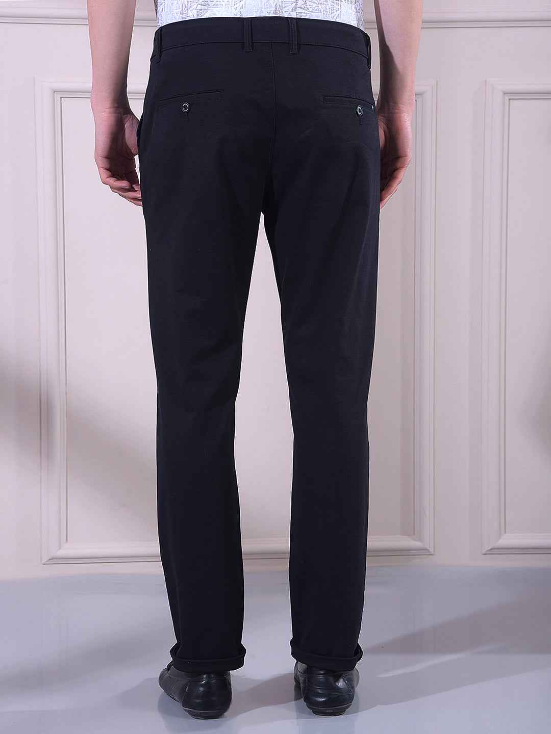 Black Chinos Trousers
