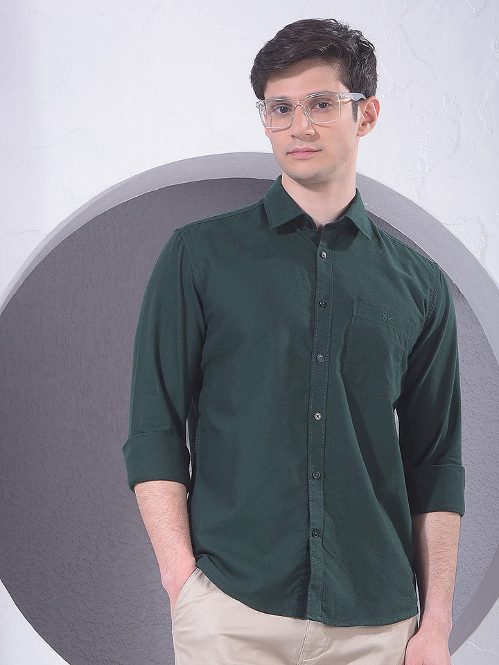 Green 100% Cotton Shirt