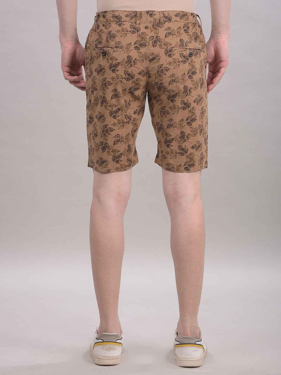 TerraLeaf Brown Botanical Shorts