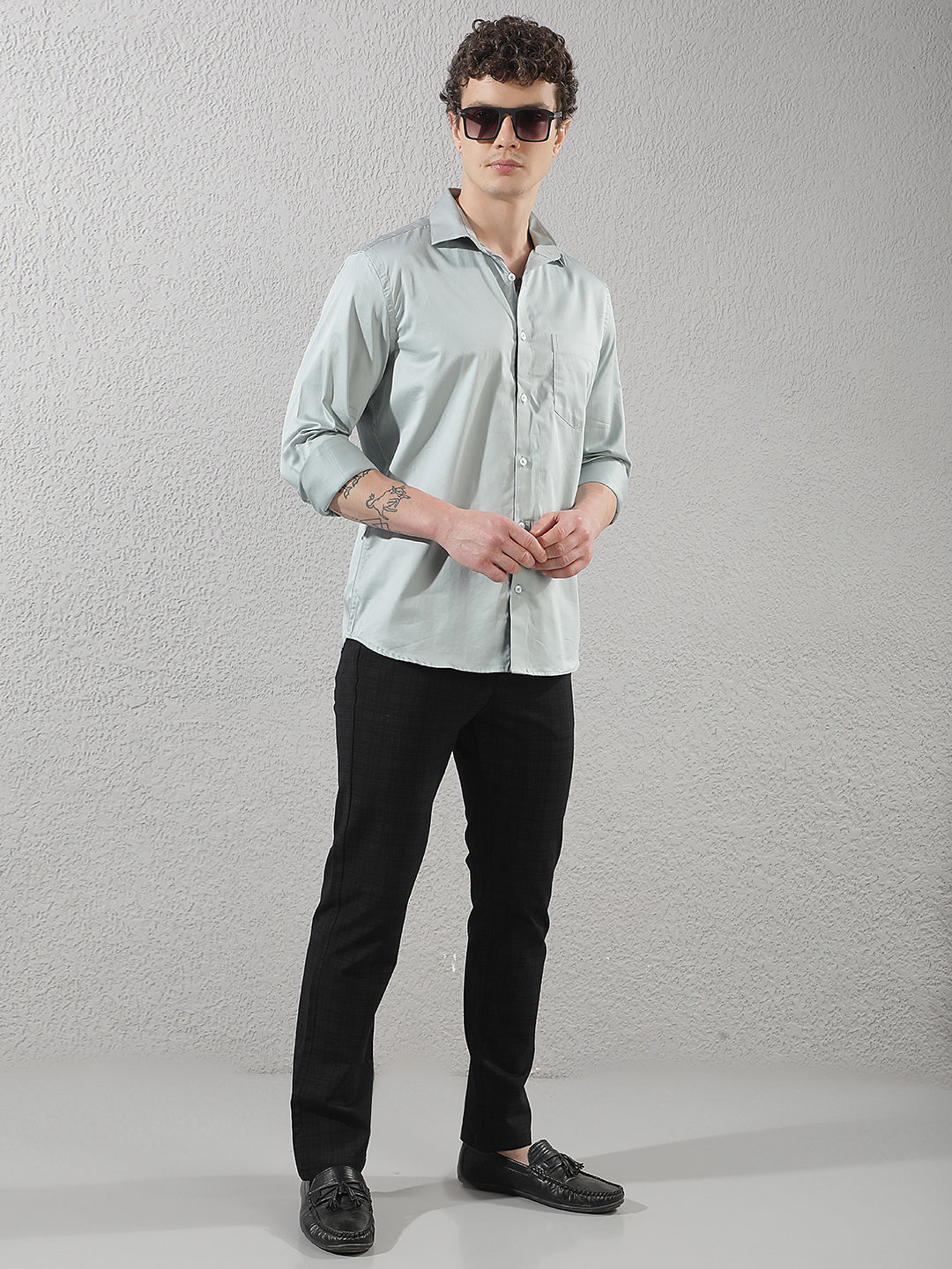 Classic Cobalt Blue Shirt