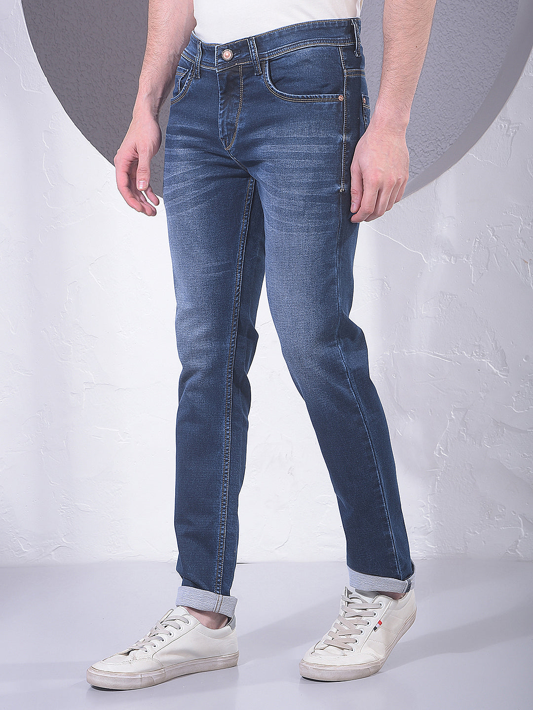 Black Denim Jeans-Men Jeans-Crimsoune Club