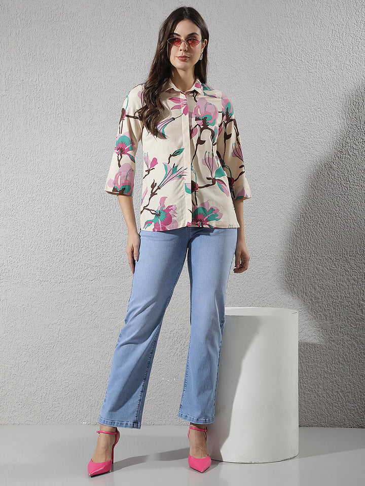 Refined Indigo Blue Straight Jeans