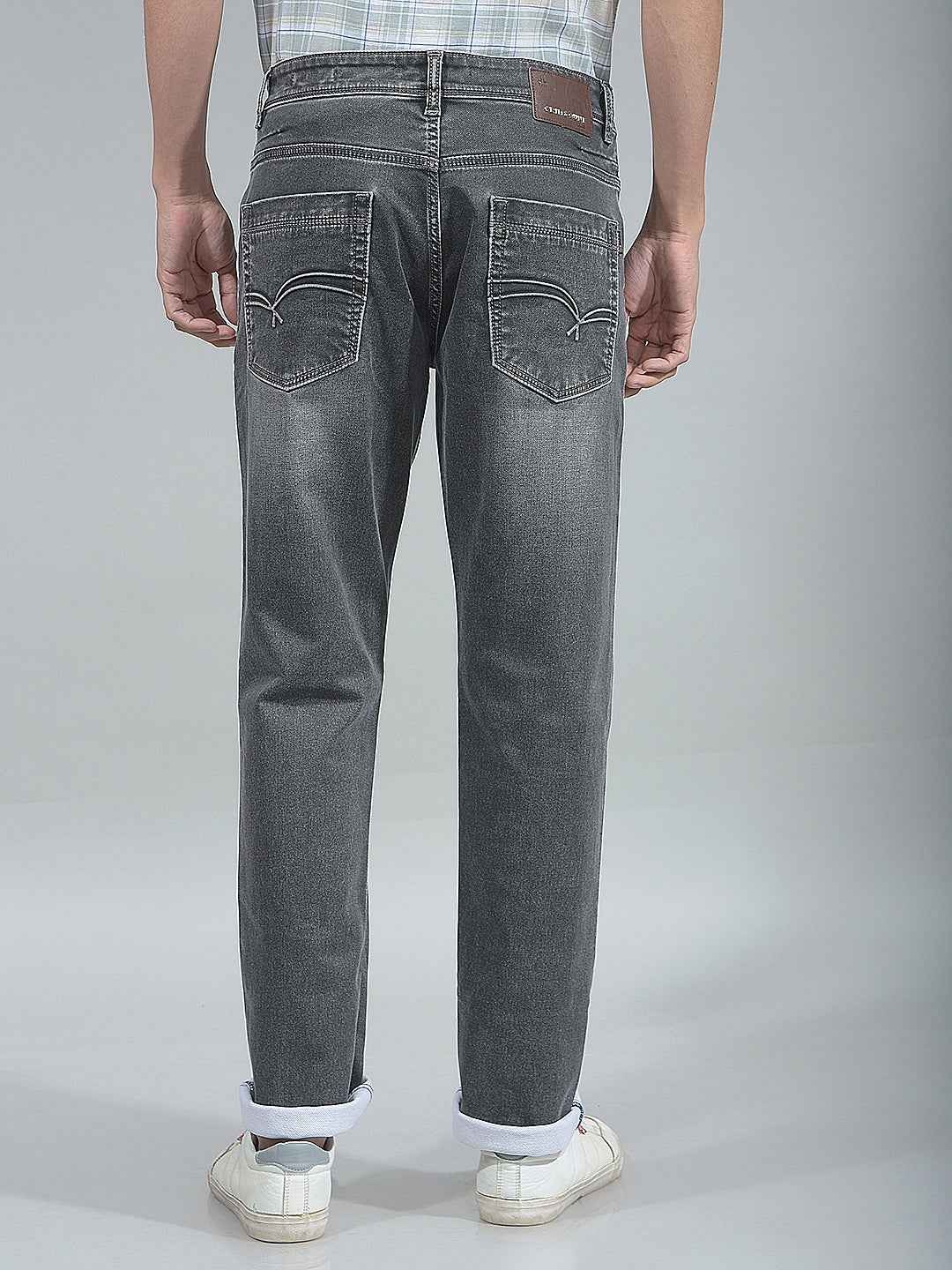 Smoke Grey Modern City Jeans