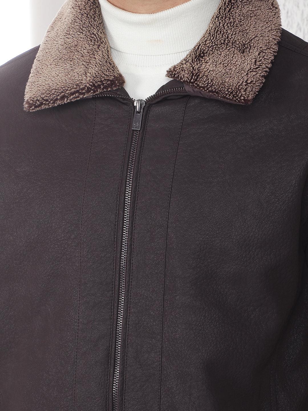 Brown Sherpa Style Jacket