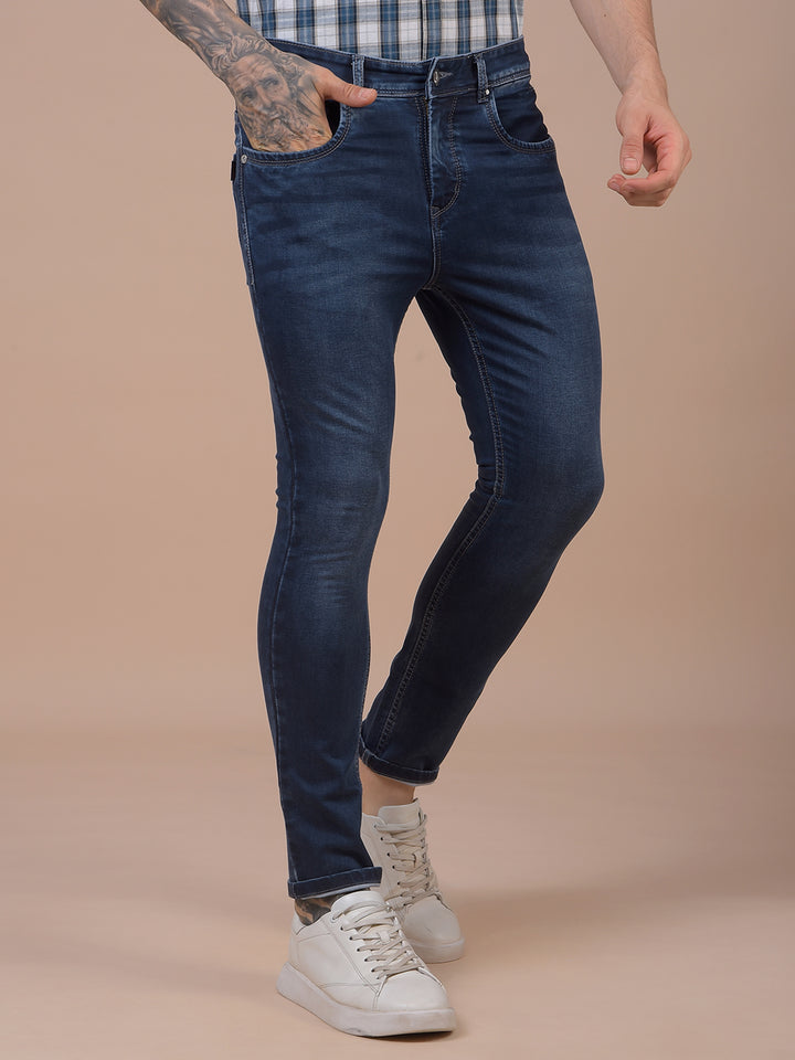 Shadow Blue Skinny Fit Jeans