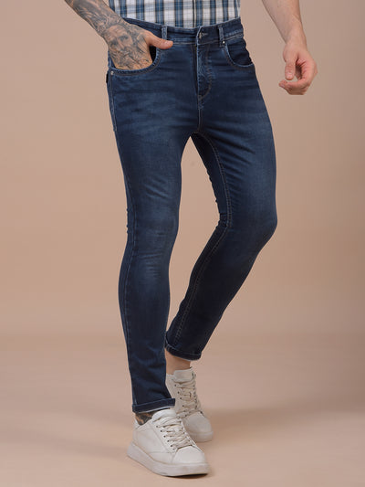Shadow Blue Skinny Fit Jeans