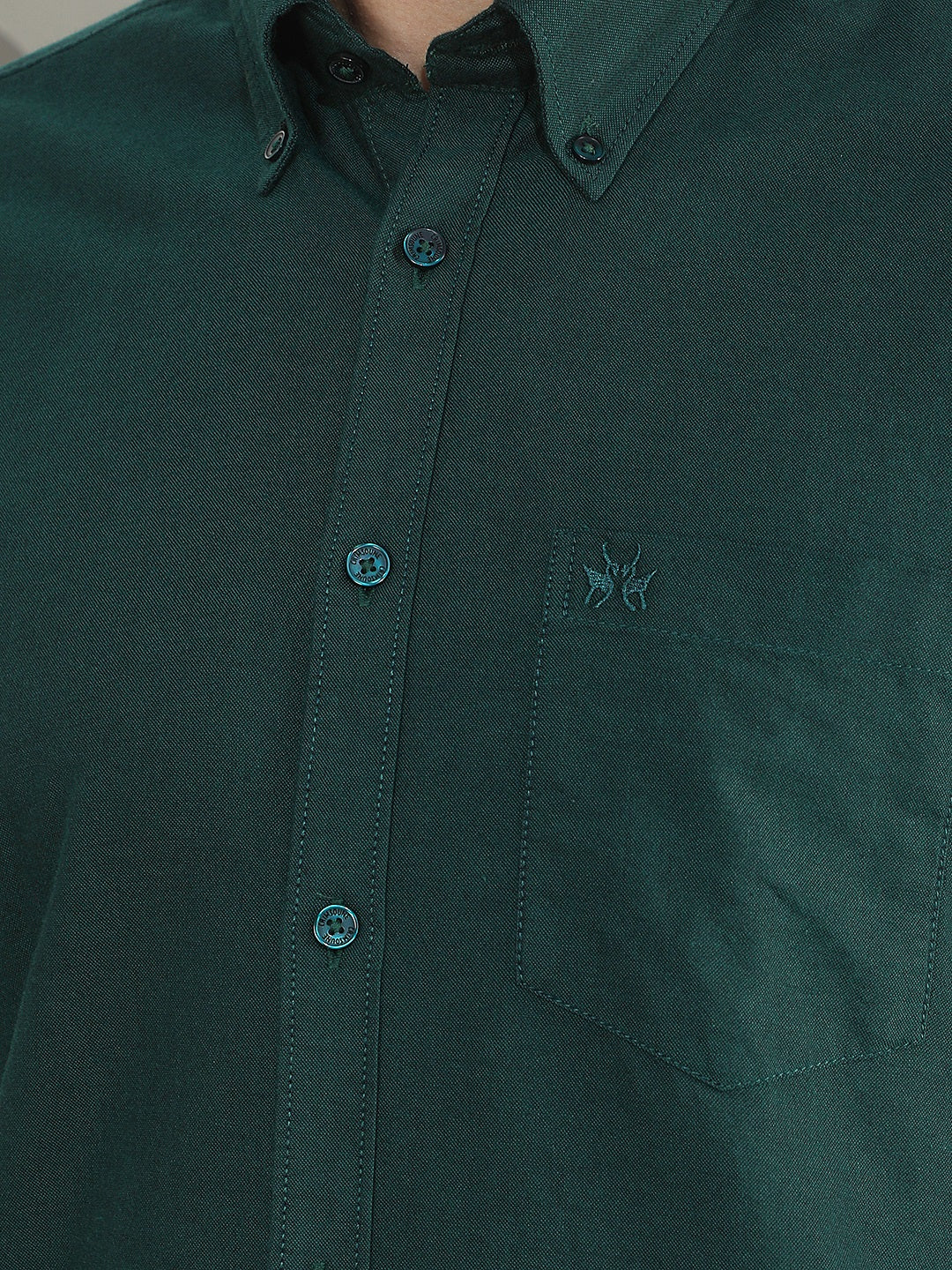 Green 100% Cotton Shirt