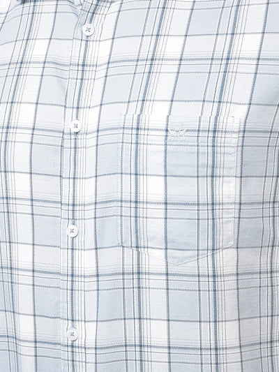 Green Checked 100% Cotton Shirt
