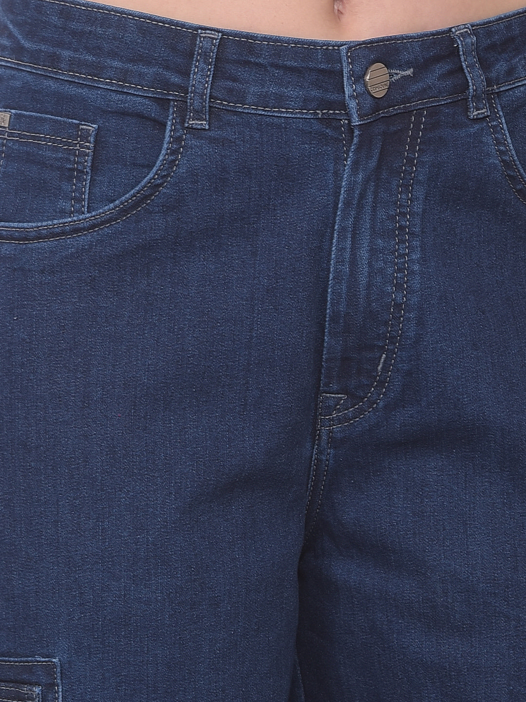 Indigo Blue Cargo Jeans