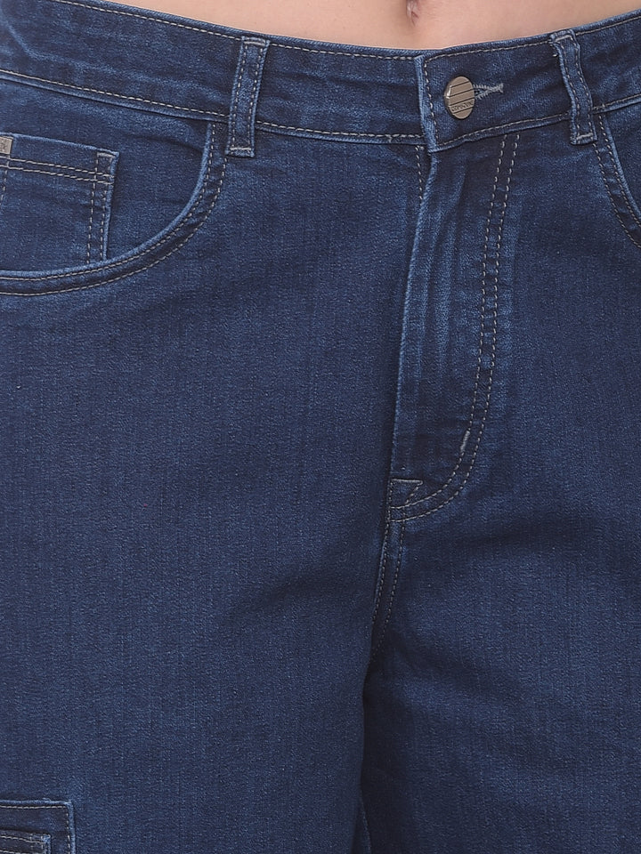 Indigo Blue Cargo Jeans