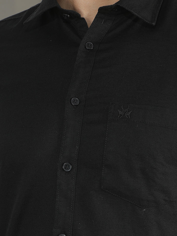 Chic Pitch Black Shirt