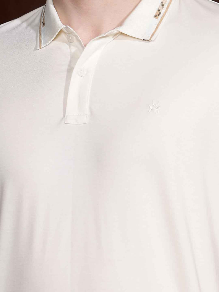 Classic White Casual Polo T-Shirt