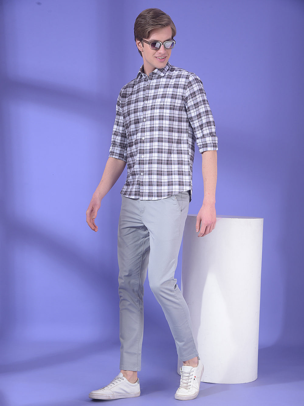 Slate Grey Contemporary Trousers