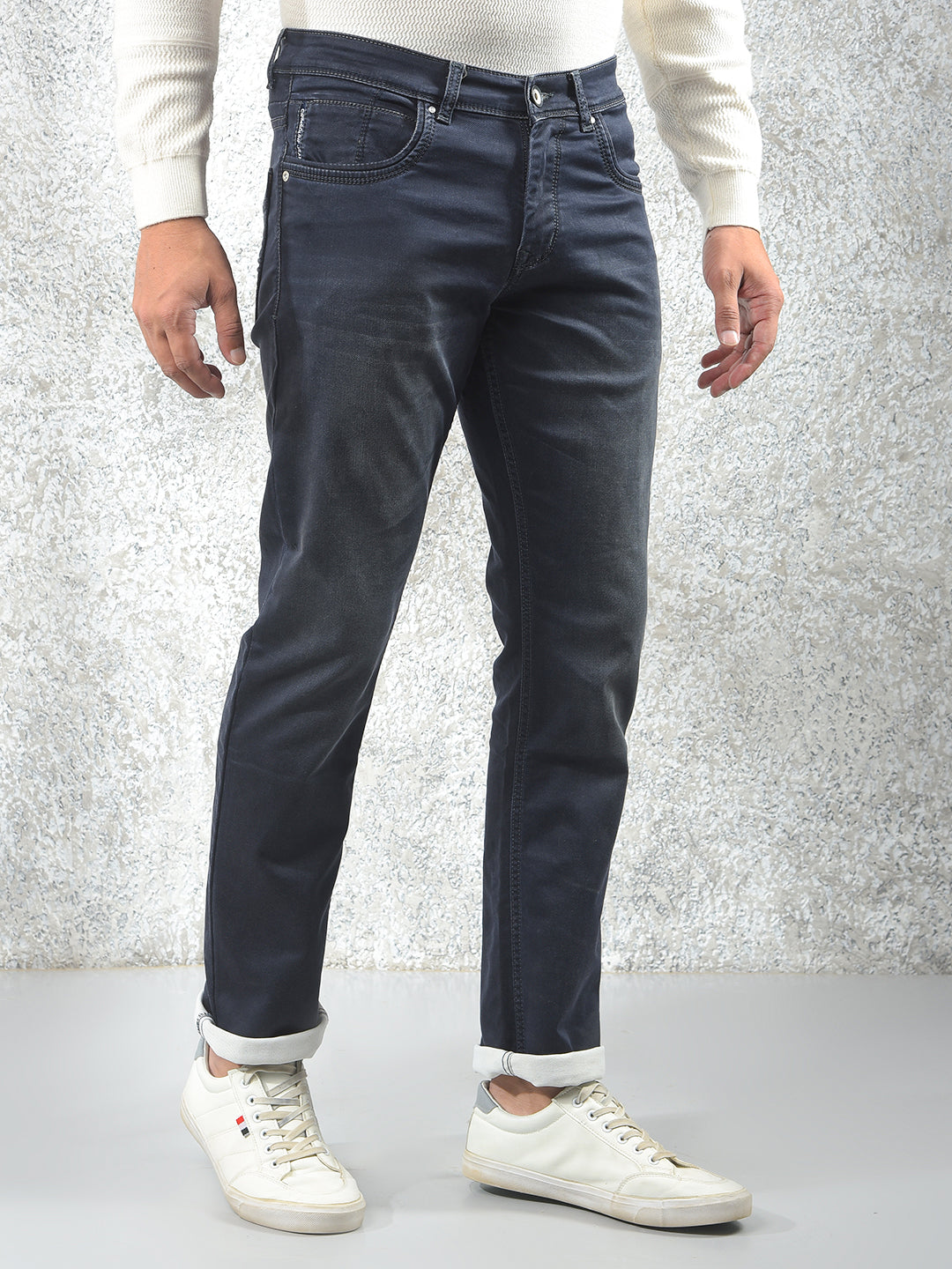 Versatile Blue Denim Jeans-Men Jeans-Crimsoune Club