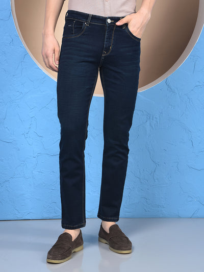 Urban Straight Blue Straight Jeans