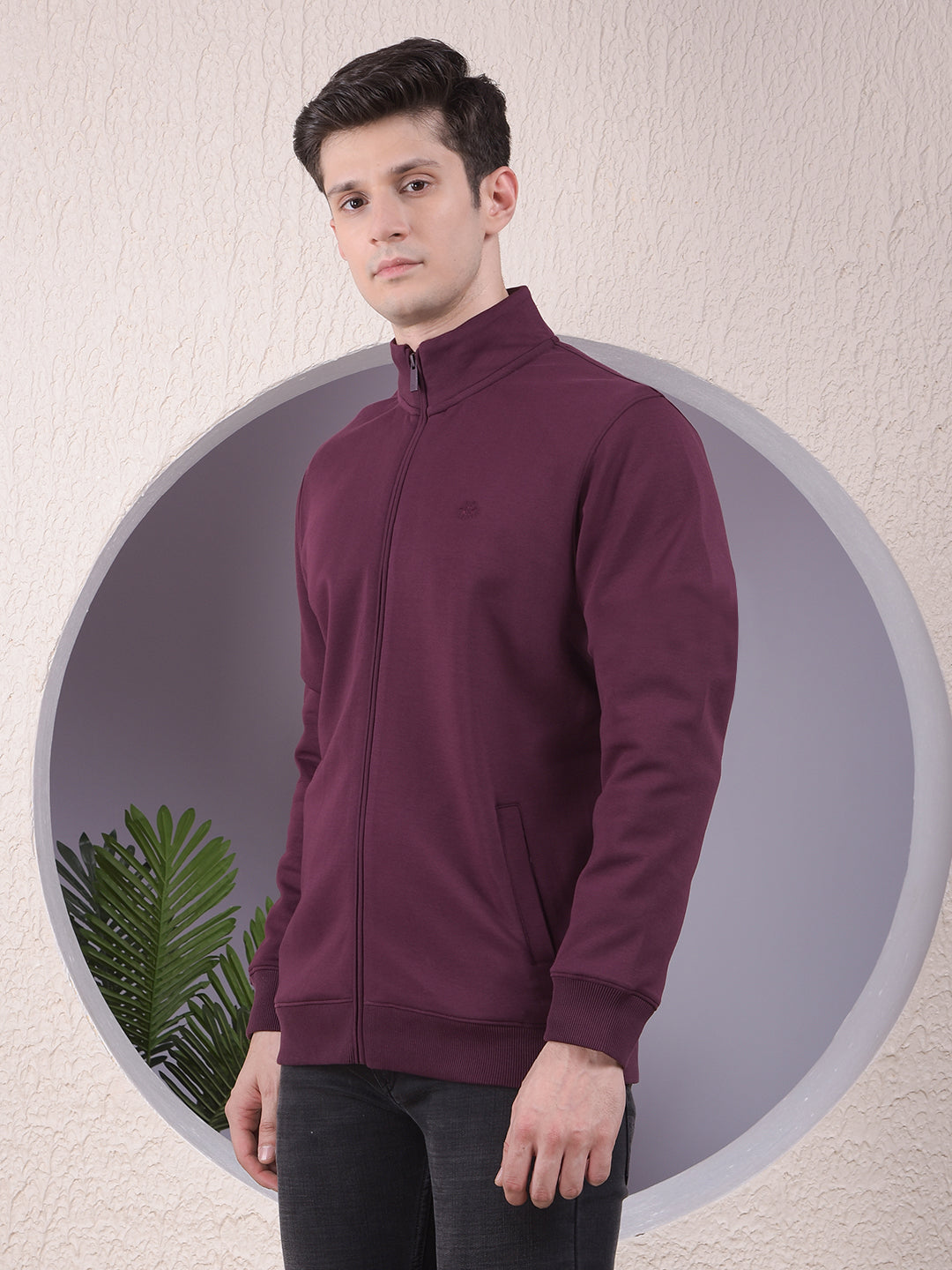 Minimalist Full Zip Sweatshirt