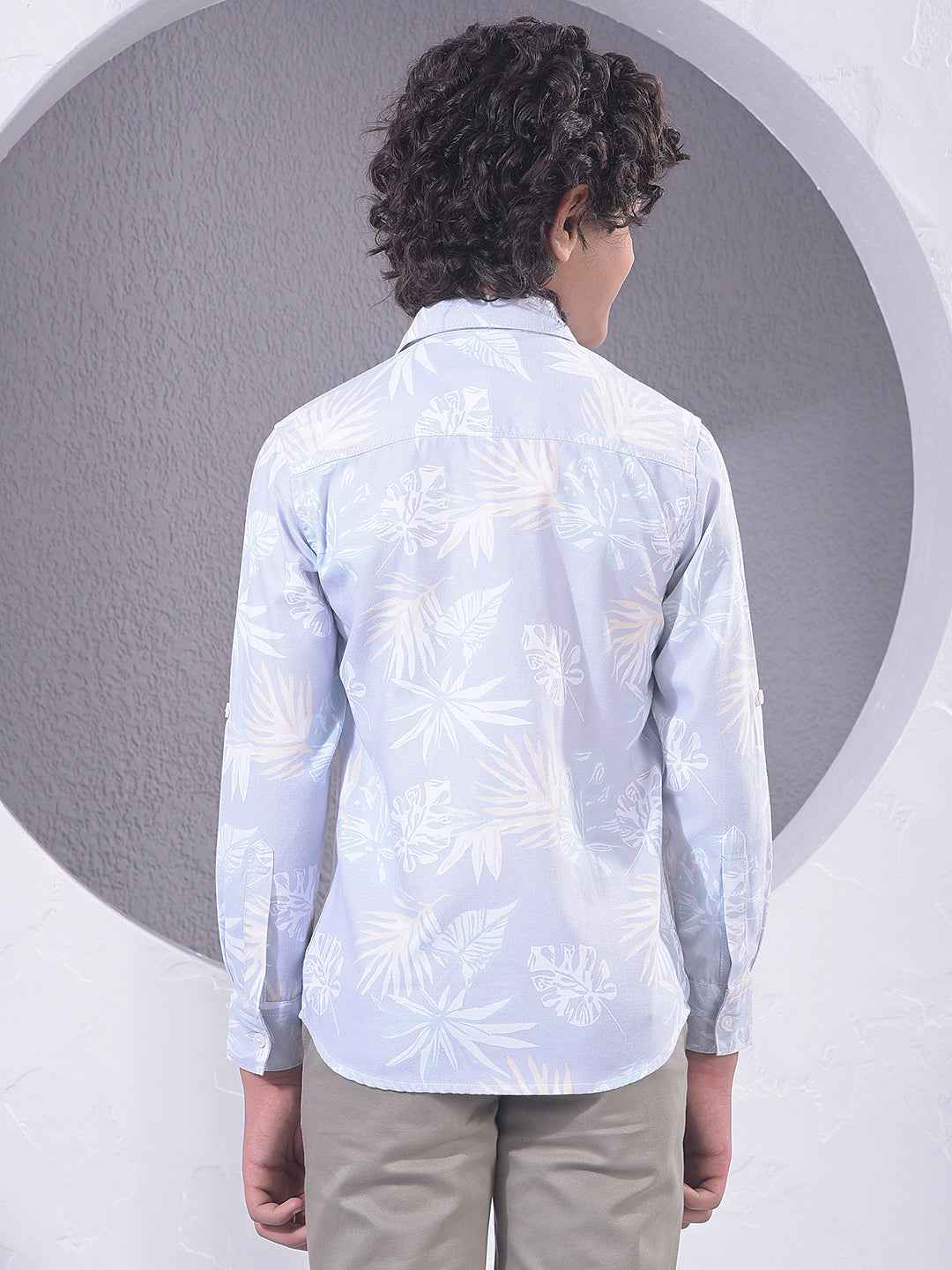 Multi-Color Floral Print 100% Cotton Shirt