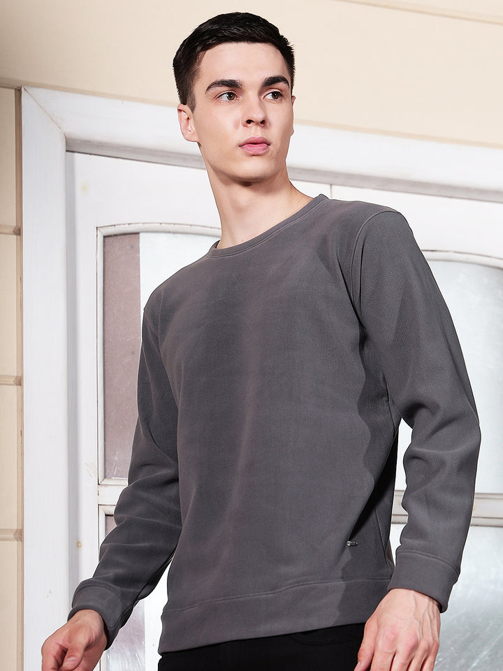 Chic Ash Grey Sweatshirt