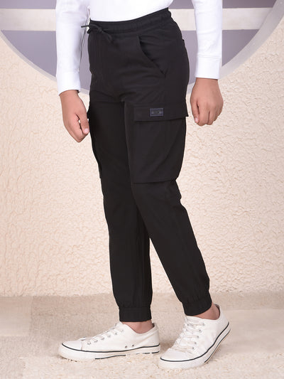 Stealth Flow Black Cargo Joggers